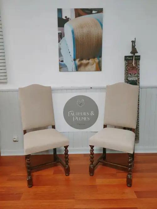 Chaises style Louis XIII