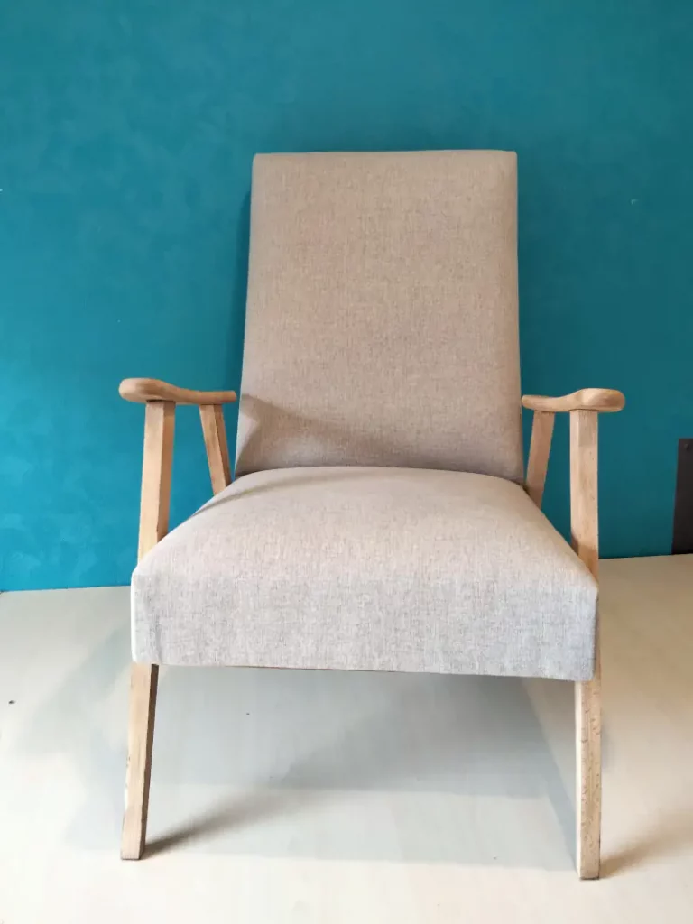 Fauteuil vintage relooké